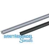 HETTICH SlideLine 55 Einfachf�hrungsrofil, 4000 mm, Aluminium braun eloxiert