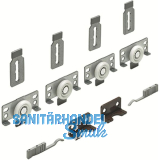 HETTICH SlideLine 56 Beschl�gegarnitur, TK 40 Kg, 2 t�rig