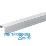 HETTICH VERTICO MONO Abdeckprofil f�r Laufprofil, L�nge 2500, AL silber elox.