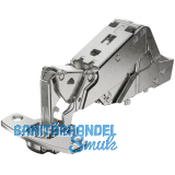 HETTICH SENSYS 8657i TH52 Null-Einsprungscharnier halbaufliegend ged�mpft �W165�