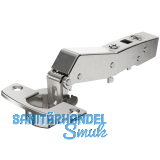 HETTICH SENSYS 8639i TH52 Winkelscharnier 45� halb aufliegend ged�mpft �W 95�