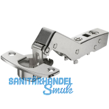 HETTICH SENSYS 8639i TH52 Winkelscharnier 45� innenliegend ged�mpft �W 95�