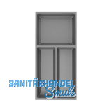 AGOFORM Besteckeinsatz Sky 500/30 Kunststoff schiefergrau