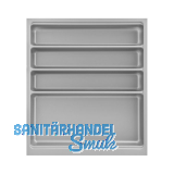 AGOFORM Besteckeinsatz Scoop II KB 500 mm Kunststoff Silber