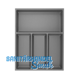 AGOFORM Besteckeinsatz Sky 500/45 Kunststoff schiefergrau