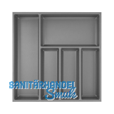 AGOFORM Besteckeinsatz Sky 500/55 Kunststoff schiefergrau