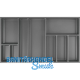 AGOFORM Besteckeinsatz Sky 500/90 Kunststoff schiefergrau