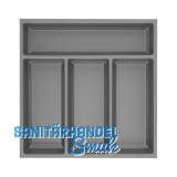 AGOFORM Besteckeinsatz Sky 400/45 Kunststoff schiefergrau