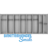 NINKA Schubkasteneinsatz-Set Cuisio KB 1200 mm TANDEMBOX Kunststoff Graphit