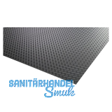 AGOFORM Antirutsch-Einlegematte Tex 574 x 1121 mm Umbragrau