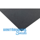 AGOFORM Antirutsch-Einlegematte Flock 480 x 1150 mm Anthrazitgrau