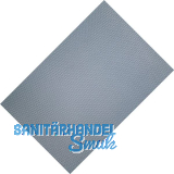 AGOFORM Antirutsch-Einlegematte Solid Breite 750 mm Blaugrau