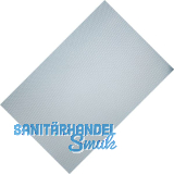 AGOFORM Antirutsch-Einlegematte Solid Breite 750 mm Silbergrau