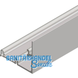 CINETTO PS11 Laufschiene oben 6100 mm auf Ma�, Aluminium eloxiert