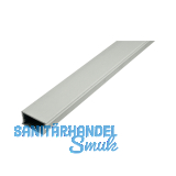 REHAU Abschlussleiste, Breite 47 mm, H�he 25 mm, Kunststoff silber