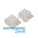 REHAU Gleiter f�r Abschlussleiste, Kunststoff wei�