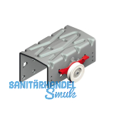 CINETTO PS48 Laufwagen �u�ere T�r, T�rst�rke 19 mm, Stahl grau lackiert