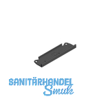 CINETTO PS48 Clipteil zu Doppellaufschiene zum Schrauben, Kunststoff schwarz