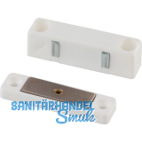 HETTICH Haftmagnetschnapper M93 + Gegenst�ck, HK 5 kg, KS wei�