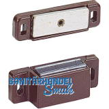 HETTICH Haftmagnetschnapper M74 + Gegenst�ck, HK 4 kg, KS wei�