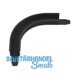 REHAU F�hrungsbogen 90�, Kunststoff schwarz