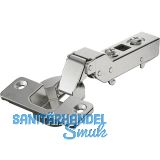 HETTICH Veosys TH 42 Topfscharnier halbaufliegend ged�mpft �W 105� Edelstahl