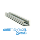 CINETTO PS06 F�hrungs-/Einfasschiene, 4050 mm, Kunststoff grau