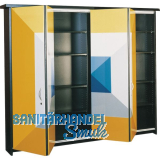 HAWA MULTIFOLD 30 Faltschiebet�rbeschlag, 2 Fl�geln, 1 Faltt�r