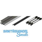 HAWA Folding Concepta III 20 Holm-Set, T�rh�he 1200 - 2200 mm, Alu schwarz elox.