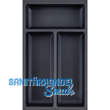 AGOFORM Besteckeinsatz Sky 400/30 Kunststoff schwarz