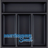 AGOFORM Besteckeinsatz Sky 400/45 Kunststoff schwarz