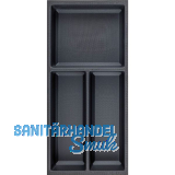 AGOFORM Besteckeinsatz Sky 500/30 Kunststoff schwarz