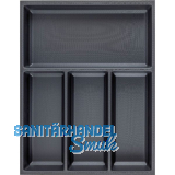 AGOFORM Besteckeinsatz Sky 500/45 Kunststoff schwarz