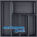 AGOFORM Besteckeinsatz Sky 500/55 Kunststoff schwarz