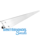 O.M.M Ausrichtbeschlag ST712 rechts, Aluminium, L�nge 2500 mm, 400 mm k�rzbar