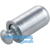 O.M.M Bodentr�ger - Tr�gerteil zum Stecken f�r unsichtbare Anwendung, verzinkt