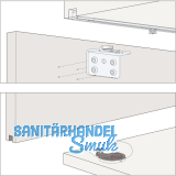 HAWA Clipo 16 H FS Beschl�gegarnitur 1000x1400, 1 t�rig