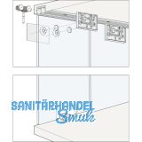 HAWA Clipo 16 GS IS Beschl�gegarnitur Innenfront geschraubt, 2 t�rig