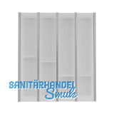 NINKA Schubkasteneinsatz-Set Cuisio KB 500 mm MERIVOBOX Kunststoff Wei�