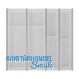 NINKA Schubkasteneinsatz-Set Cuisio KB 600 mm MERIVOBOX Kunststoff Wei�