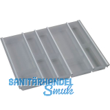 NINKA Schubkasteneinsatz-Set Cuisio KB 700 mm MERIVOBOX Kunststoff Graphit