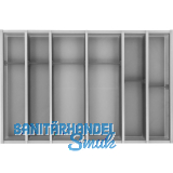 NINKA Schubkasteneinsatz-Set Cuisio KB 800 mm MERIVOBOX Kunststoff Graphit