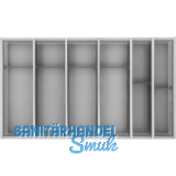 NINKA Schubkasteneinsatz-Set Cuisio KB 900 mm MERIVOBOX Kunststoff Graphit