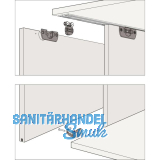 HAWA Clipo 16 H MS - Beschl�gegarnitur 1000 x 1400, 2 t�rig