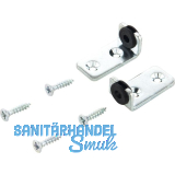 HAWA Clipo T�rmitnehmer f�r 2 T�ren, Stahl verzinkt