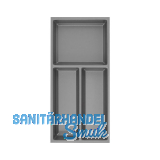 AGOFORM Besteckeinsatz Sky 550/30 Kunststoff schiefergrau