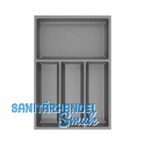 AGOFORM Besteckeinsatz Sky 550/40 Kunststoff schiefergrau