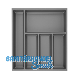 AGOFORM Besteckeinsatz Sky 550/50 Kunststoff schiefergrau