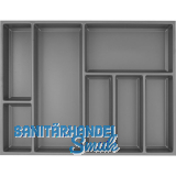 AGOFORM Besteckeinsatz Sky 550/70 Kunststoff schiefergrau