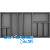 AGOFORM Besteckeinsatz Sky 550/100 Kunststoff schiefergrau